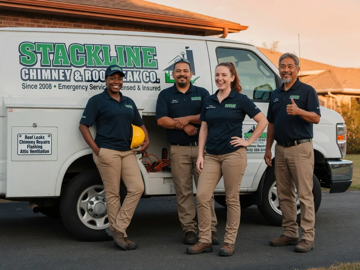Chimney flashing repair company in Fairbank, PA